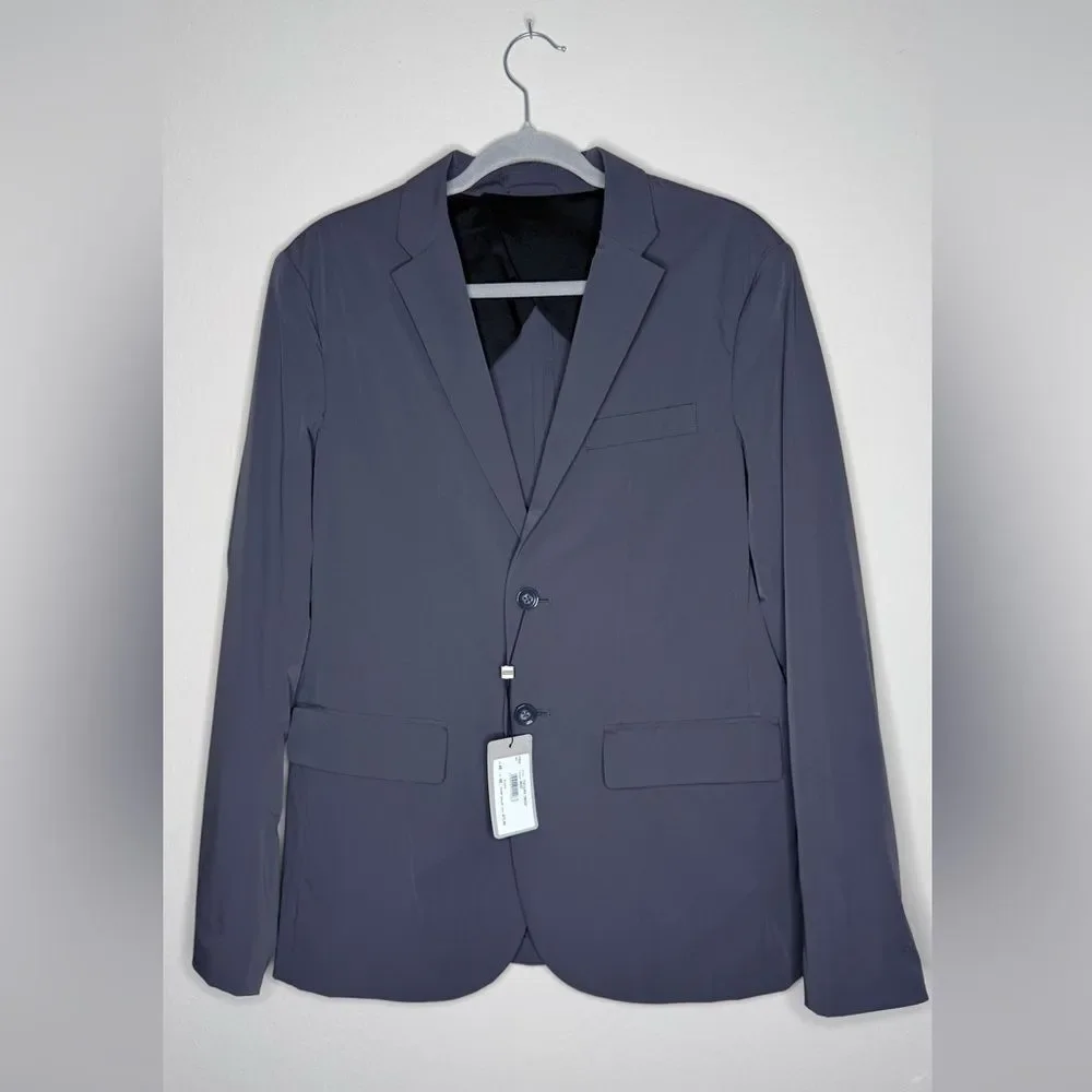 NWT Armani Collezioni Dark Gray Blazer Size 48